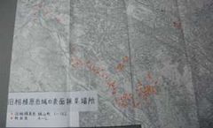 �̏W�n�_���L�^���ꂽ�n�}