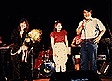 1987年6月27日　「'87サーキットライブツアー IN BANANA HALL」　横は安部お姉様と、構成作家のわしお先生