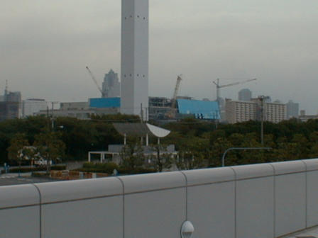 Dispose Factory of Dust ,at Harumi 3-chome , Photo By Ukaz