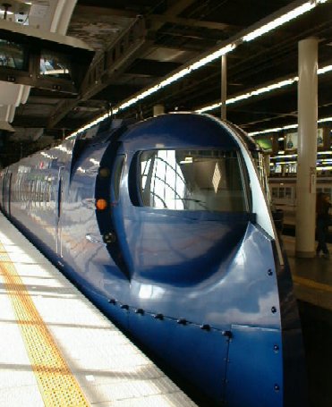 Nankai Railways Airport Express rapi:t at Nankai Namba Sta. , Photo By Ukaz