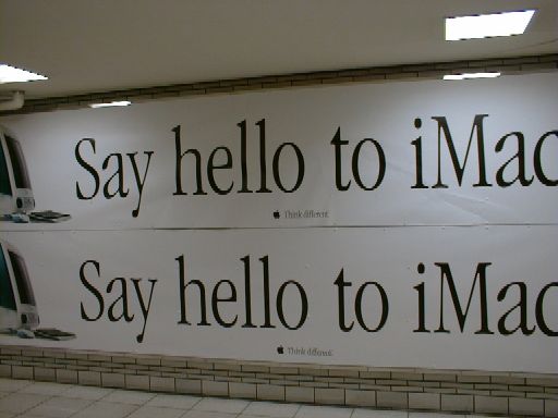 Advertising at Seibu Ikebukuro Station, Photo By Ukaz