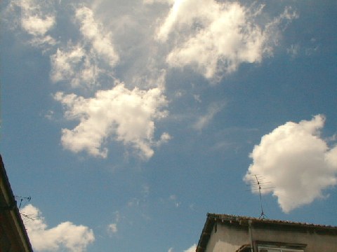 Blue Sky at Summer , Photo By Ukaz