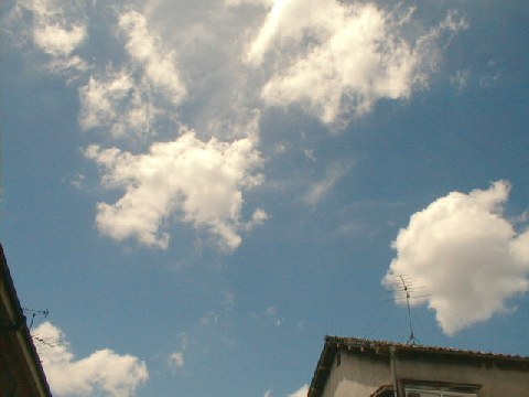 Blue Sky at Summer , Photo By Ukaz