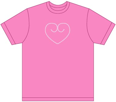 ラインストーン Tシャツ