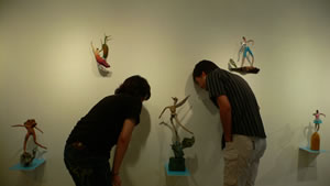 太田豊 OBJET展 画廊風景6