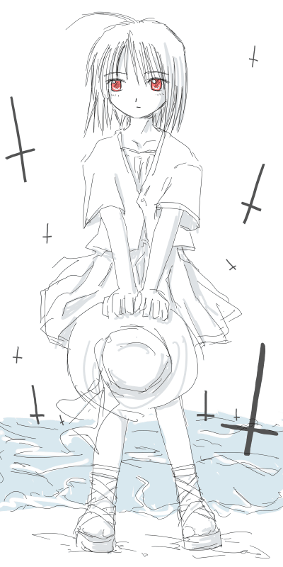 �O���̎O�r�̐�ɂ͋t�\�����~���Ă���