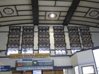 小樽駅にて