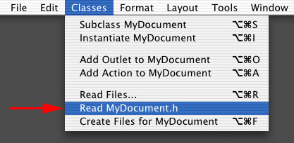 Classesj[Read MyDocument.h